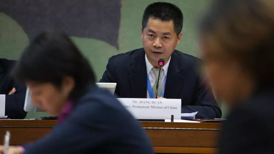 中国代表蒋端将被任命为联合国人权理事会的协商小组成员