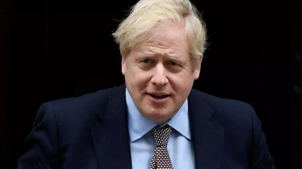 Le Premier ministre britannique Boris Johnson, quittant son domicile de Downing Street à Londres, le 4 mars 2020.