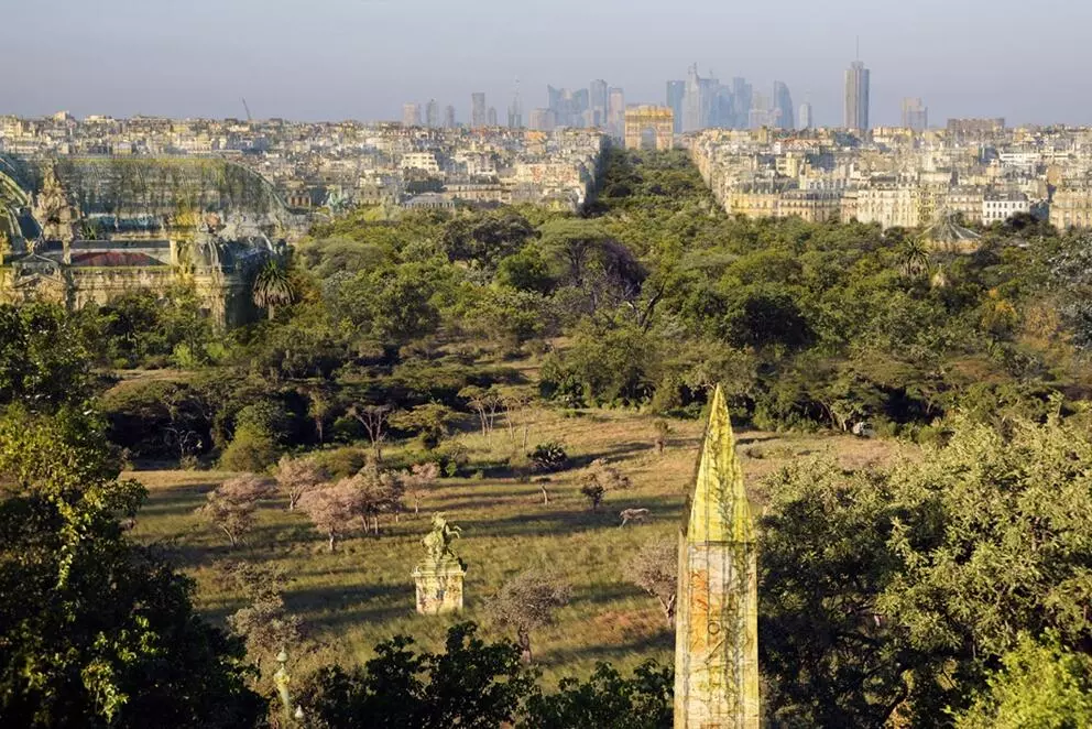 "Paris, Champs-Elysées Luxuriance", 2014.
