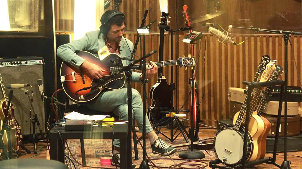 Albin au studio Ferber.