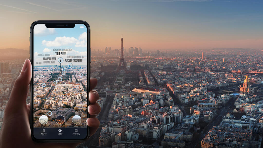 Magnicity, une application de réalité augmentée pour découvrir Paris autrement.