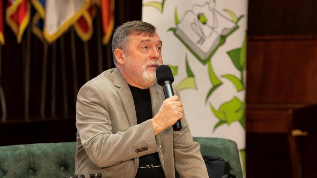 Scriitorul Matei Visniec la FILIT Iasi - Festivalul International de Literatura si Traducere Iasi, 24 octombrie 2024.