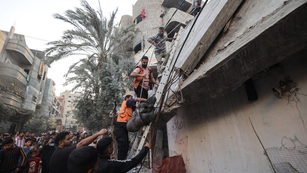 Gaza: bombardements israéliens sur Nousseirat, les habitants partagés entre inquiétude et colère