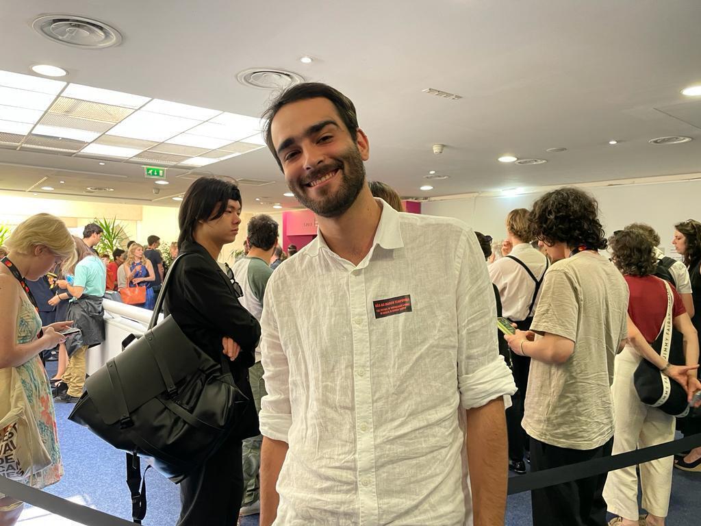 O jovem Pedro Vargas, da Faap de São Paulo, concorre na mostra La Cinef com seu curta-metragem "Solos".