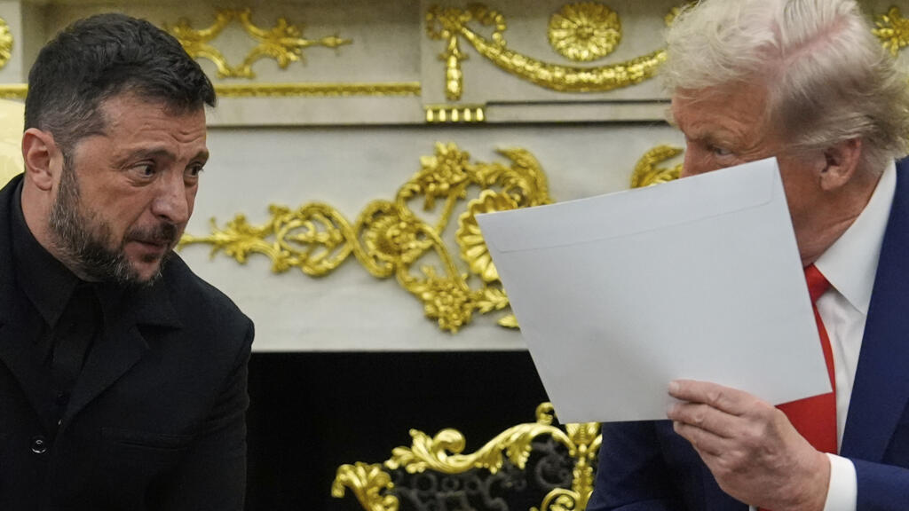 دونالد ترامپ و ولودیمیر زلنسکی 