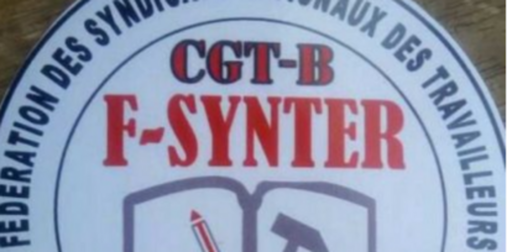 Logo de la F-Synter, la Fédération des syndicats nationaux des travailleurs de l'éducation et de la recherche du Burkina, dont Souleymane Badiel est le Sécrétaire général.