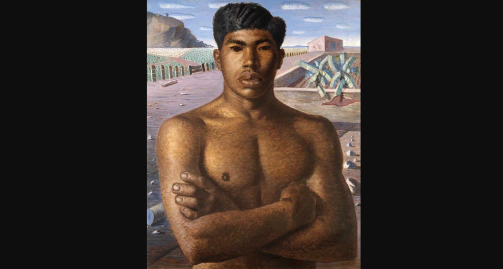 O Mestiço (1934) 81 cm x 65 cm

Acervo Pinacoteca do Estado
