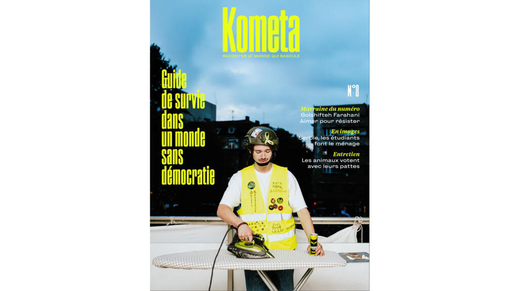 Couverture magazine Komerta.