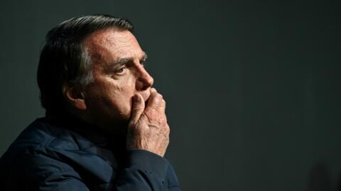 O ex-presidente brasileiro, Jair Bolsonaro. 