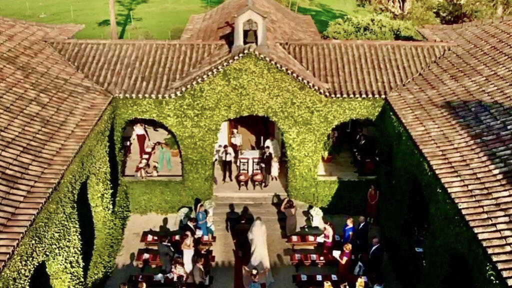Imagens de drones viraram exigência de brasileiros que optam por ser casar em Portugal.