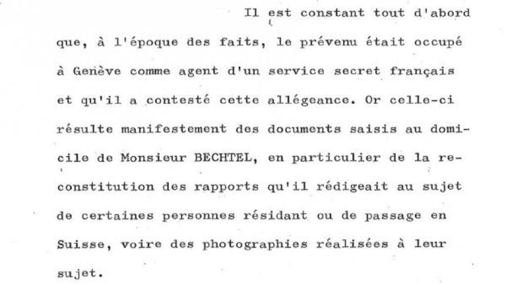 Extrait du non-lieu prononcé par la chambre d'accusation de Genève, le 8 décembre 1980, dans l'affaire de l'assassinat de Félix Moumié.