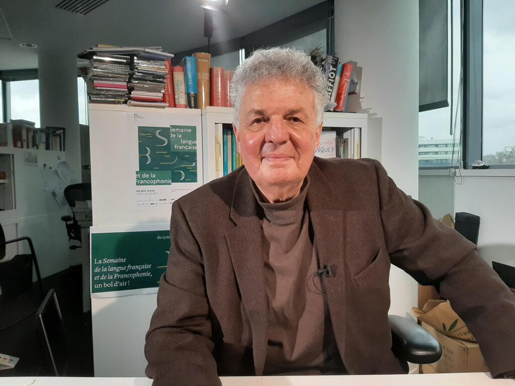 Bertrand Cerquiglini, linguiste et Président du Conseil Scientifique du Dictionnaire des Francophones