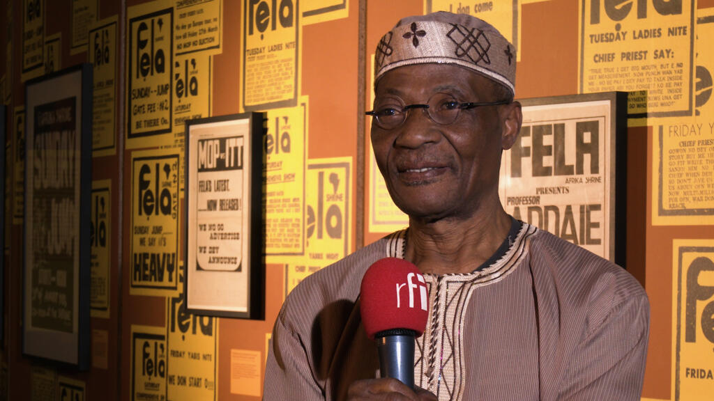 Mabinuori Kayode Idowu, ancien partenaire de Fela et coordinateur des Yap News.
