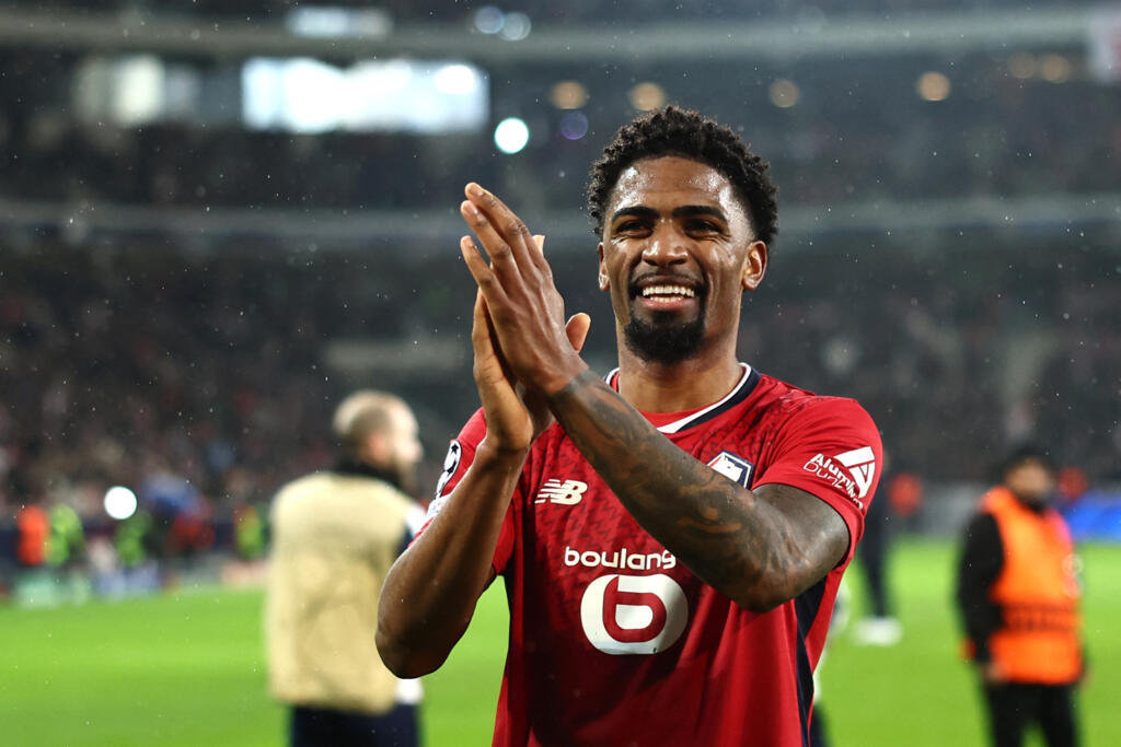 Alexsandro Ribeiro, zagueiro do Lille, após um jogo da Ligue 1.