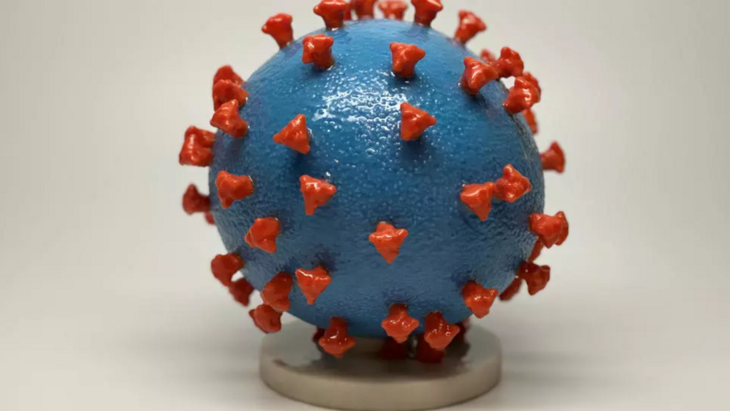 Modélisation 3D du SARS-CoV-2, responsable de la pandémie qui a traversé le monde toute cette année 2020