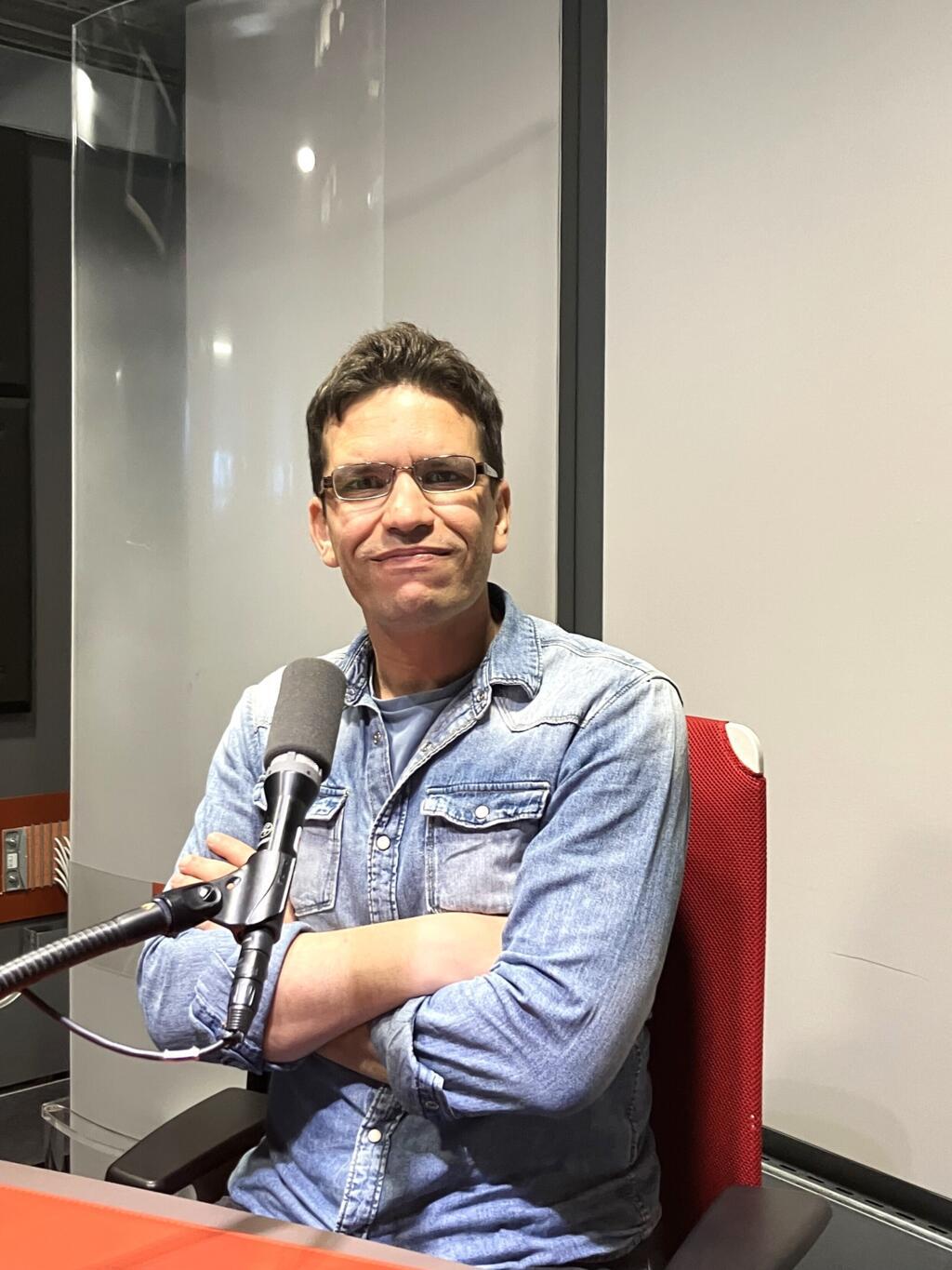 L'écrivain Saïd Khatibi en studio à RFI (mai 2025)