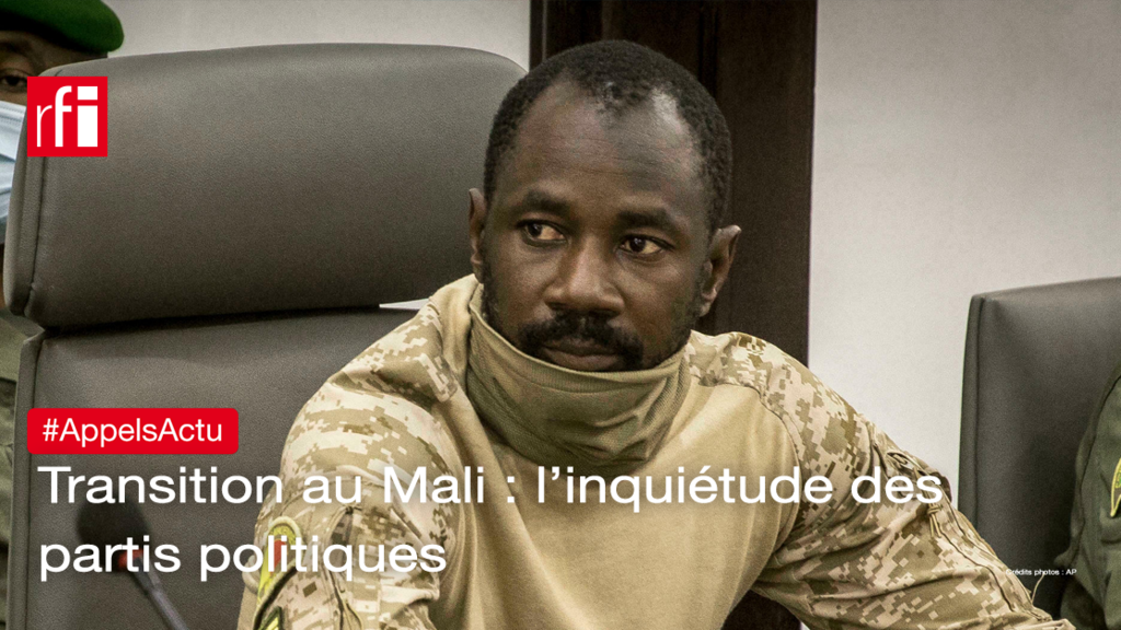 Transition au Mali : l'inquiétude des partis politiques