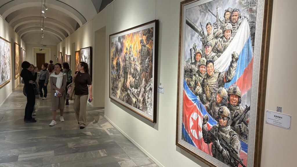 À Moscou, la Corée du Nord s'expose au musée