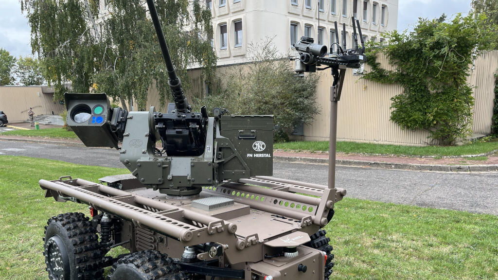 Prototype du Fardier électrique développé par l’Institut Franco-allemand Saint Louis.