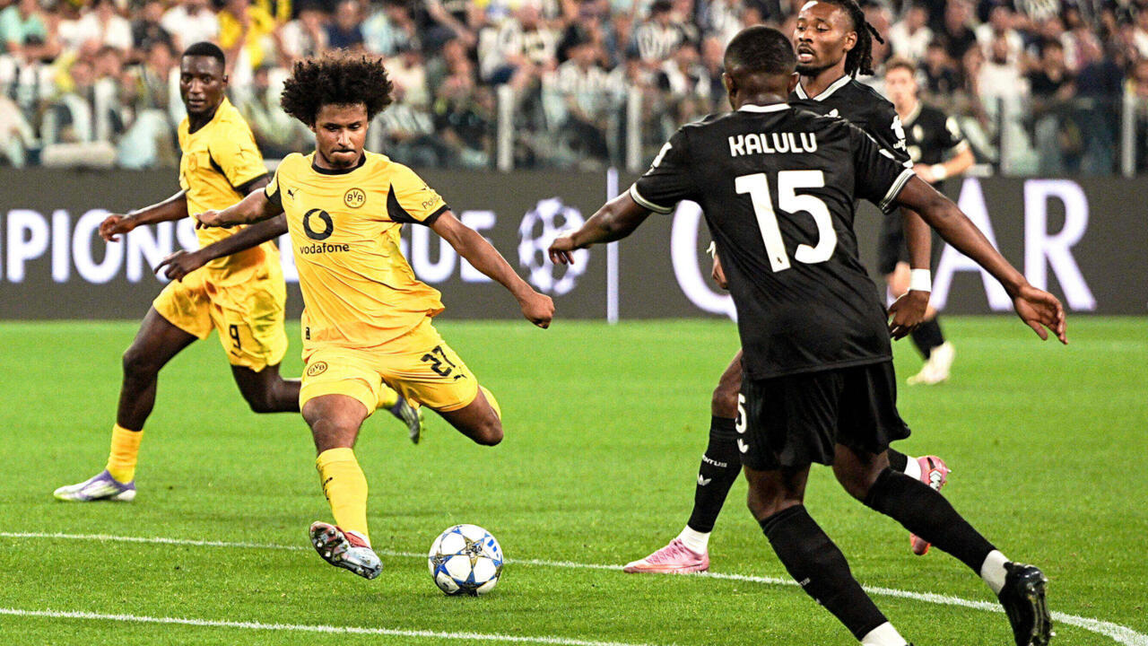 Ligue des champions: match fou et festival de buts entre la Juve et Dortmund
