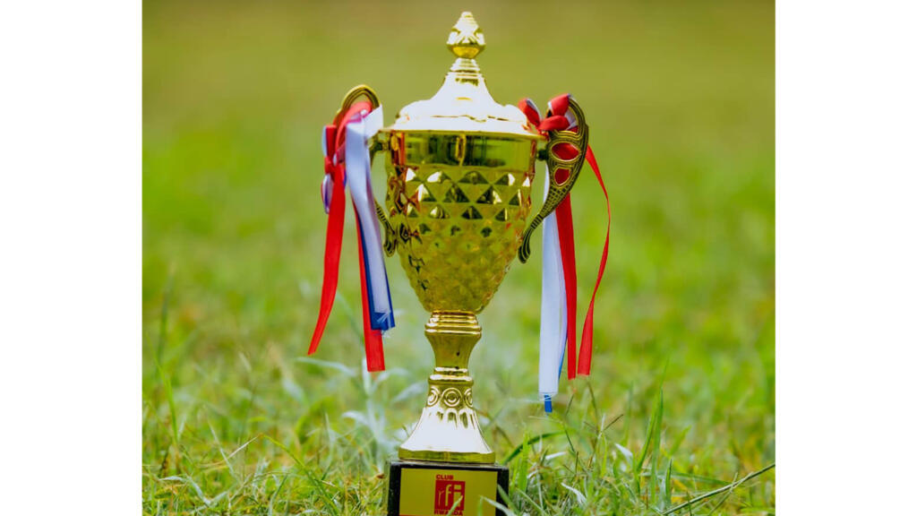 Le trophée du vainqueur.