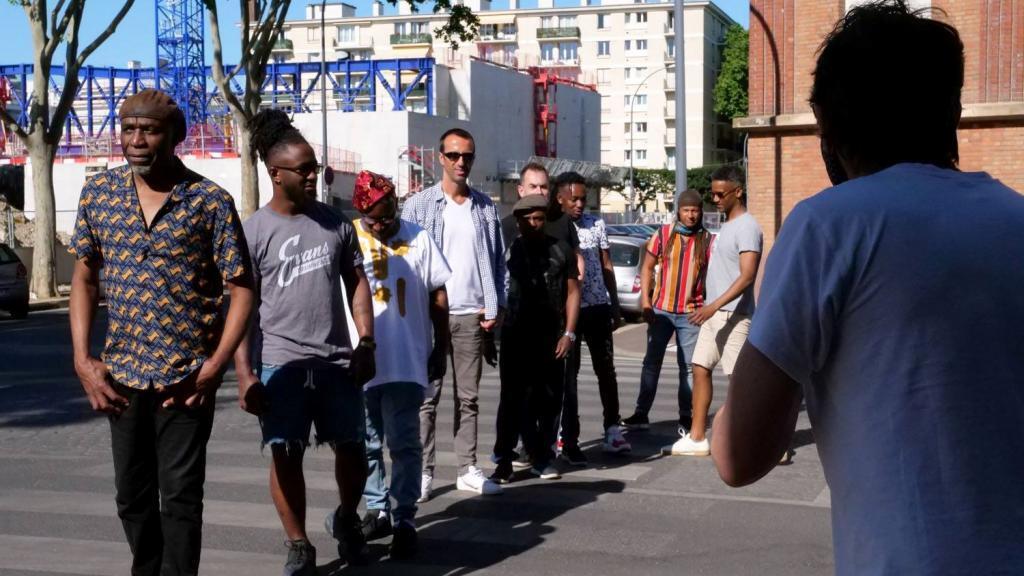 Séance photo Ray Lema et son gang, avec Emanuel Bovet.