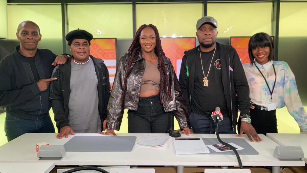 Claudy Siar, Luckson Padaud, Goldn. B, Roga Roga et Queen Stelyna.