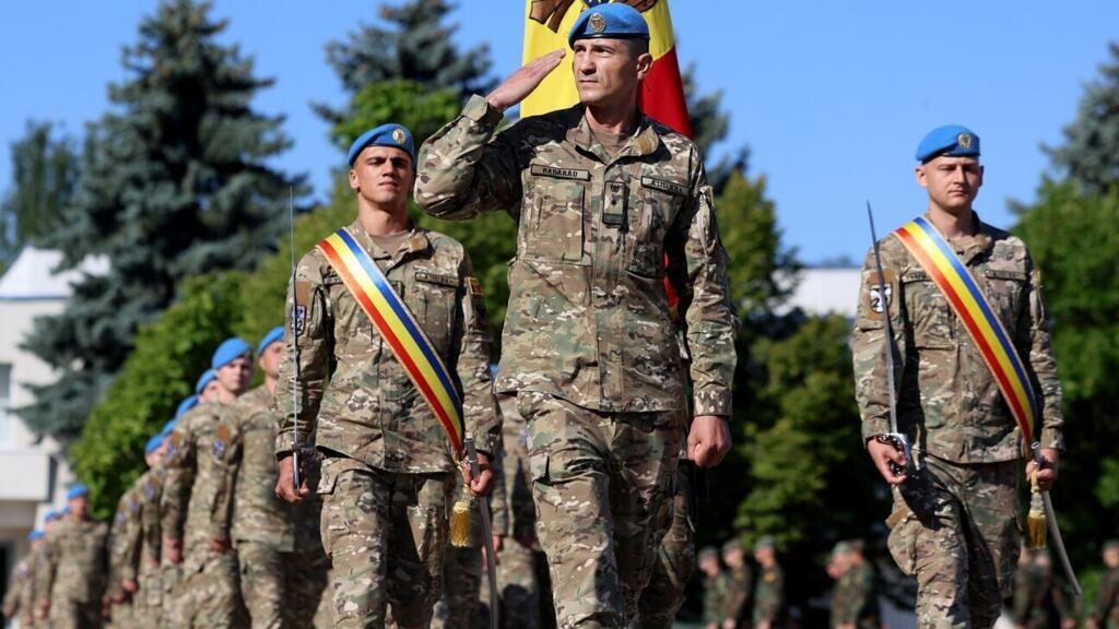 Ceremonia de detașare al celui de-al 23-lea contingent de militari moldoveni în misiunea #KFOR din Kosovo, 21 iulie 2025.