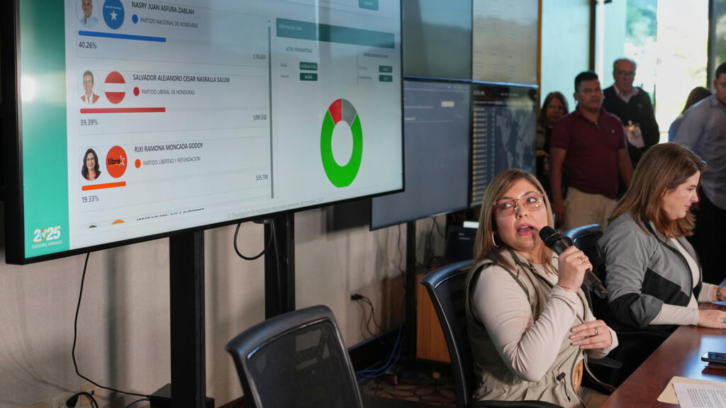 Honduras: El recuento de votos tiene "graves retrasos", denuncia la presidenta del CNE
