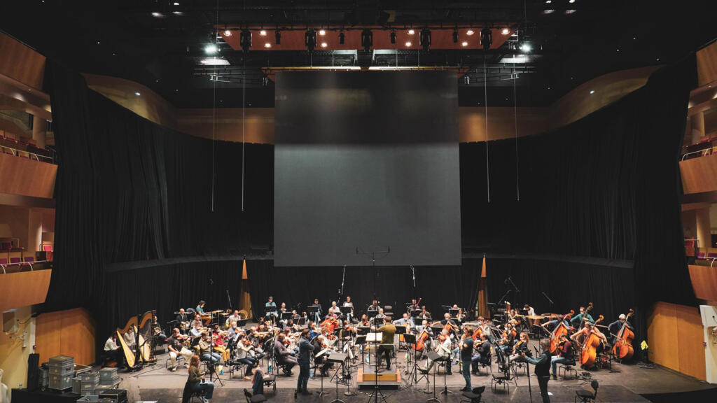 L'orchestre national de Bordeaux en répétition de l'oeuvre Pélléas et Mélisande