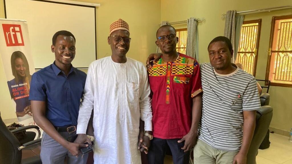 Mounkaila Issaka Mossi, Sidick Ali, Nassirou Bodo et Ousmane Mamoudou.