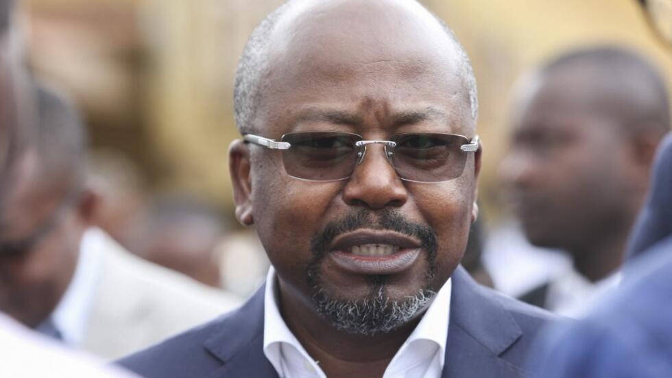 Waziri Mkuu wa Gabon Alain-Claude Bilie-By-Nze, Januari 22, 2023.