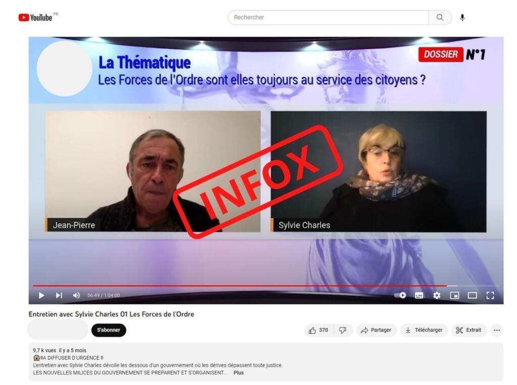 La vidéo publiée en octobre 2022 sur une chaîne Youtube plus que douteuse, est remplie de fausses informations.