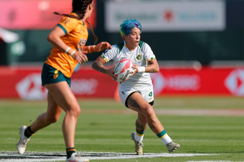 Luiza Campos, da seleção feminina de rugby