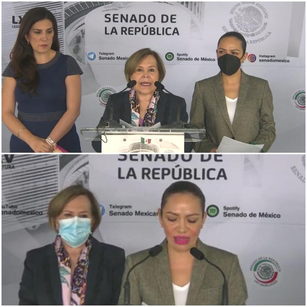 Advogada Patricia Olamendi na entrega da solicitação de Alerta