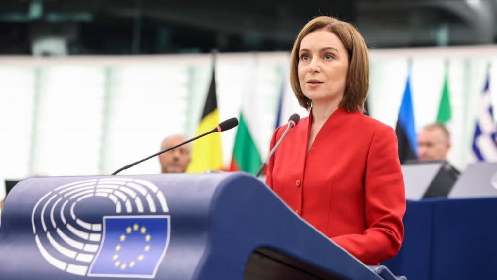 Maia Sandu, în plenul PE: Aderarea, o cursă contra cronometru pentru a ancora democrația noastră în UE acolo unde va fi protejată de cea mai mare amenințare, Rusia