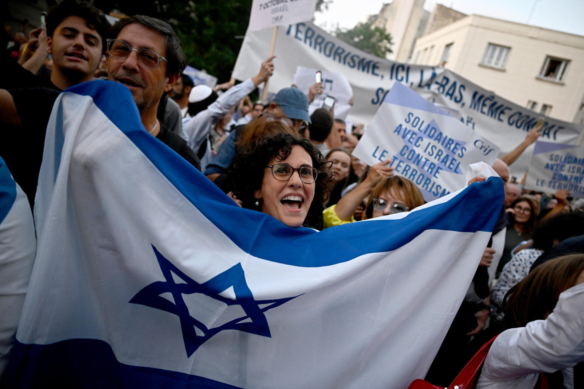 Marche à Paris en solidarité avec Israël «On aurait aimé plus de non juifs»