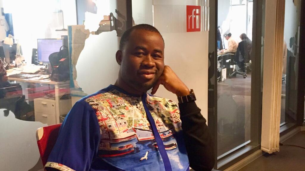 L'écrivain nigérian Chigozie Obioma en studio à RFI (janvier 2020).