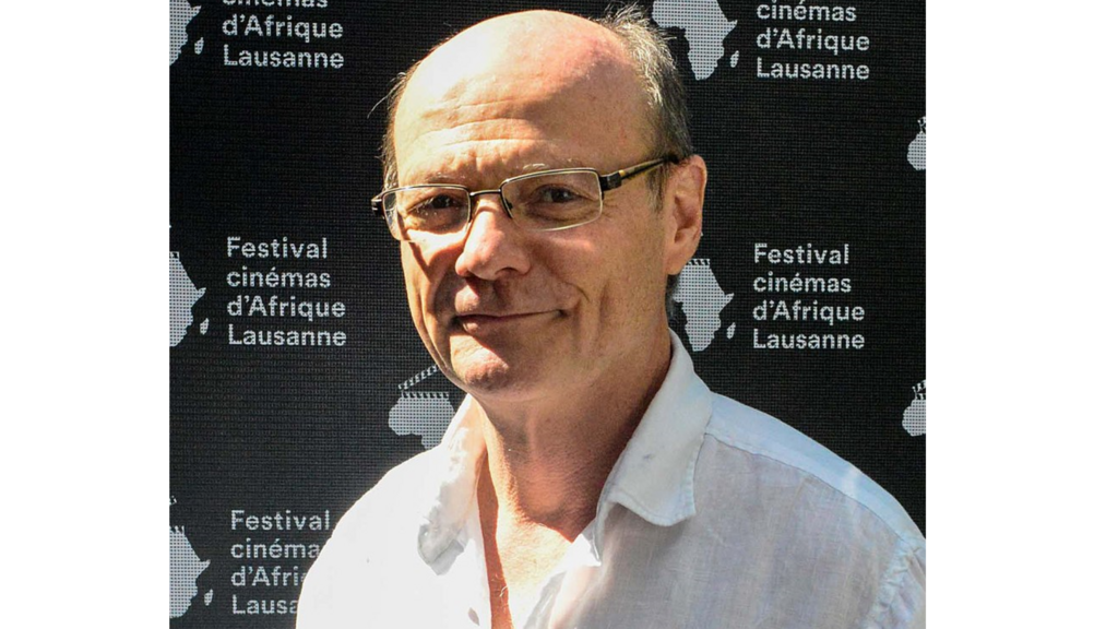 Olivier Barlet au festival cinémas d'Afrique à Lausanne (Suisse) en 2017.