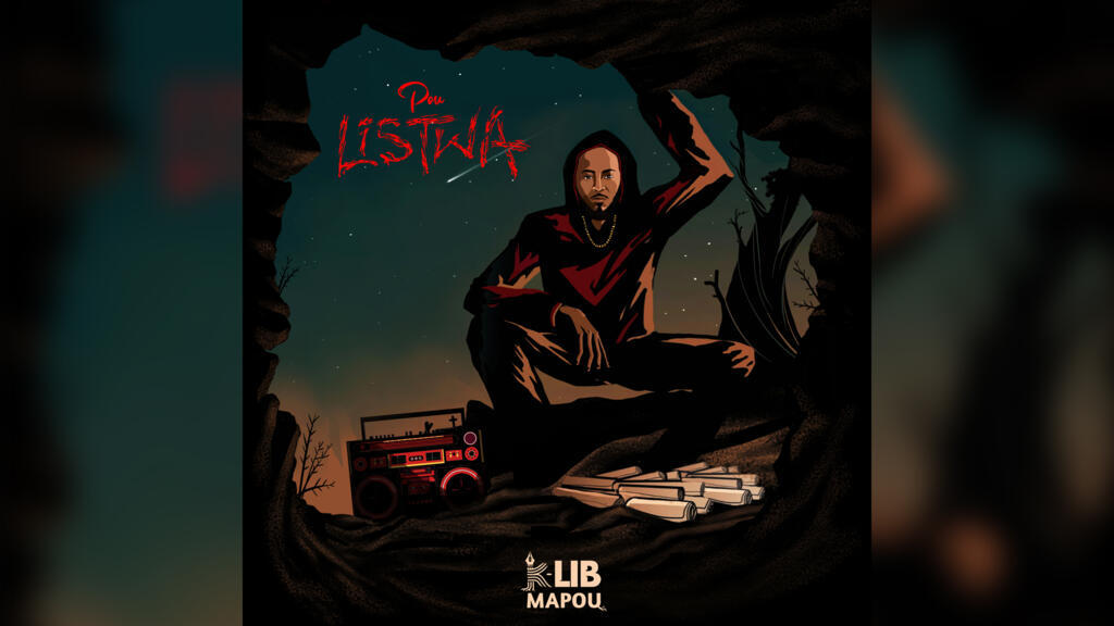 Pochette de l'album «Pou Listwa», de K-Lib Mapou.