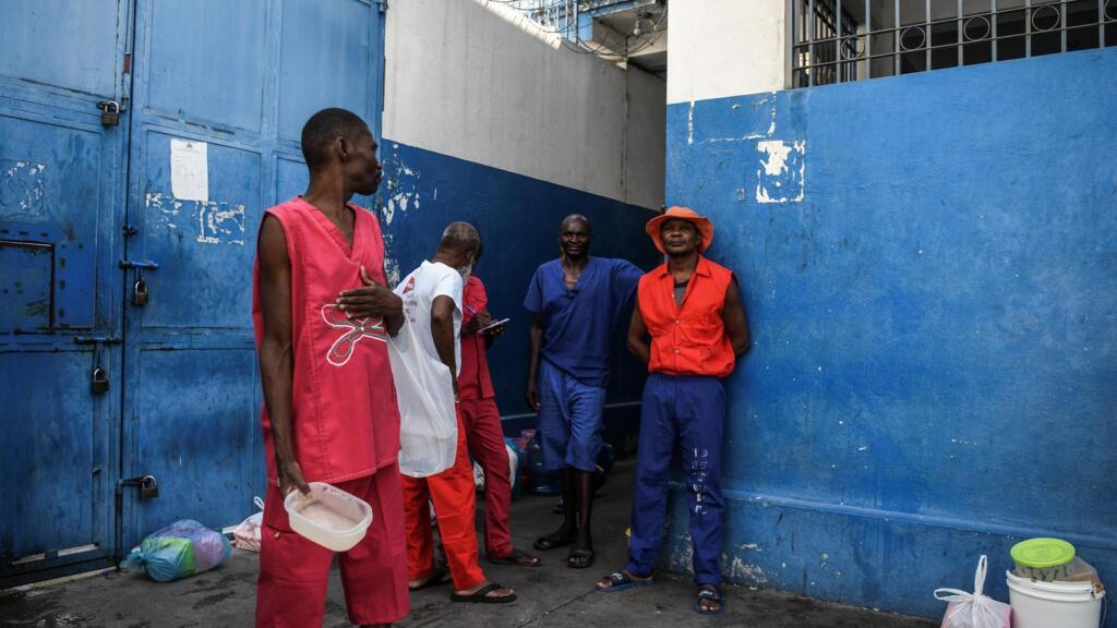Des prisonniers dans le centre pénitentiaire de Port-au-Prince en Haiti (image d'illustration).