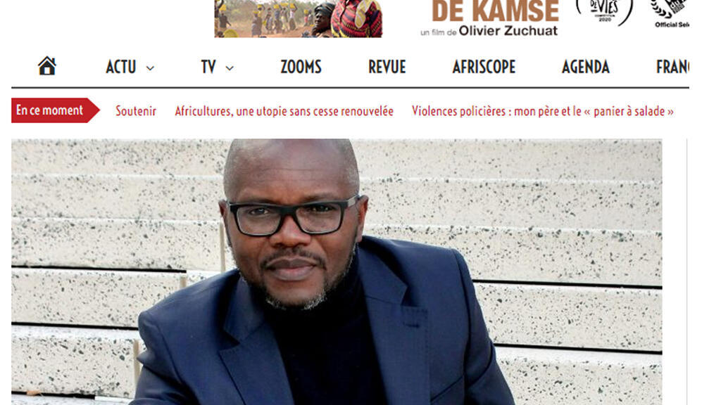 L’écrivain congolais Blaise Ndala est l'auteur du roman « Dans le ventre du Congo », publié aux éditions Seuil.