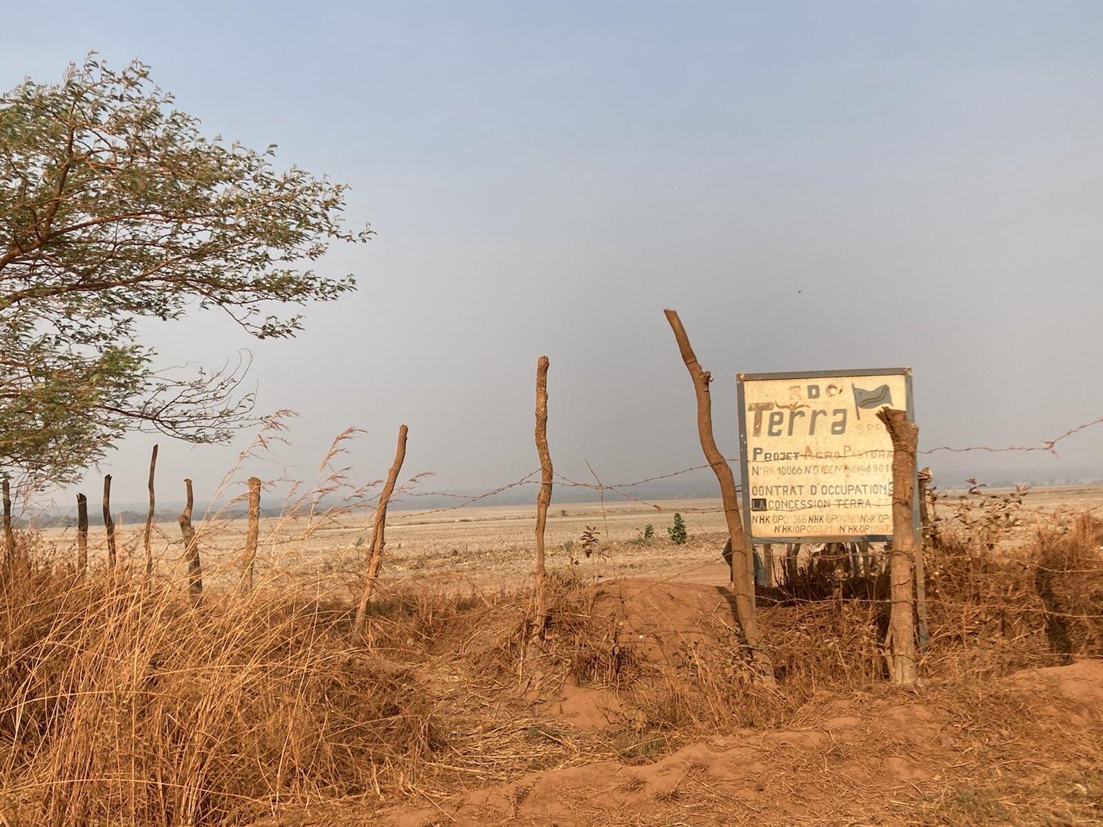 Une photo du site du projet Terra.