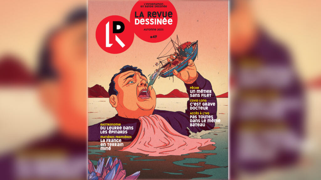 Couverture «La Revue dessinée», automne 2025, #49.
