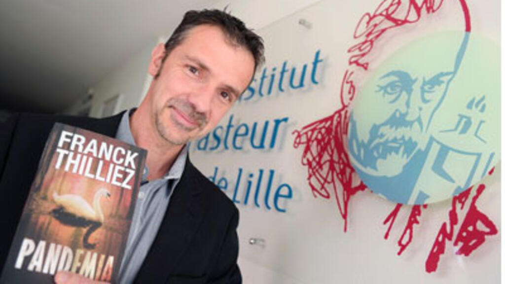 Portrait du romancier Franck Thilliez pour son livre Pandemia paru aux éditions Fleuve Noir