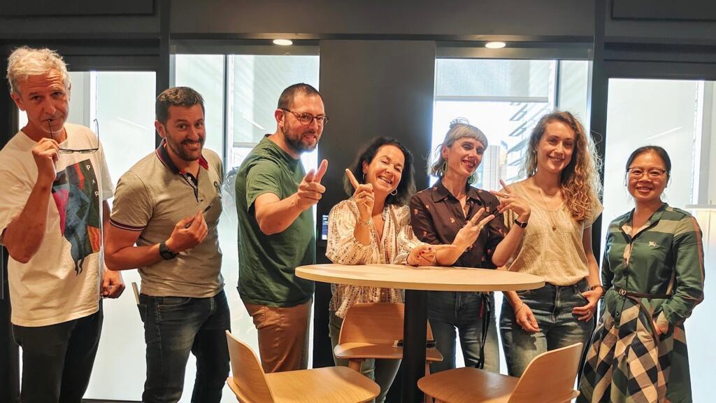 François Porcheron, Géraud Bosman, Simon Rozé, Anne-Cécile Bras, Caroline Filliette, Audrey Garric, Thuy Dong Nguyen.