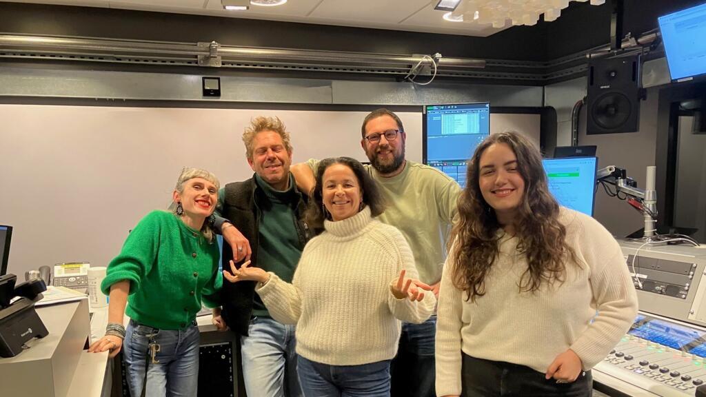 Caroline Filliette, Igor Strauss, Simon Rozé, Anne-Cécile Bras et Justine Prados.