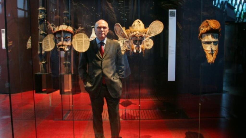 Stéphane Martin, ancien président du Musée du Quai Branly-Jacques Chirac à Paris (5 juillet 2006).