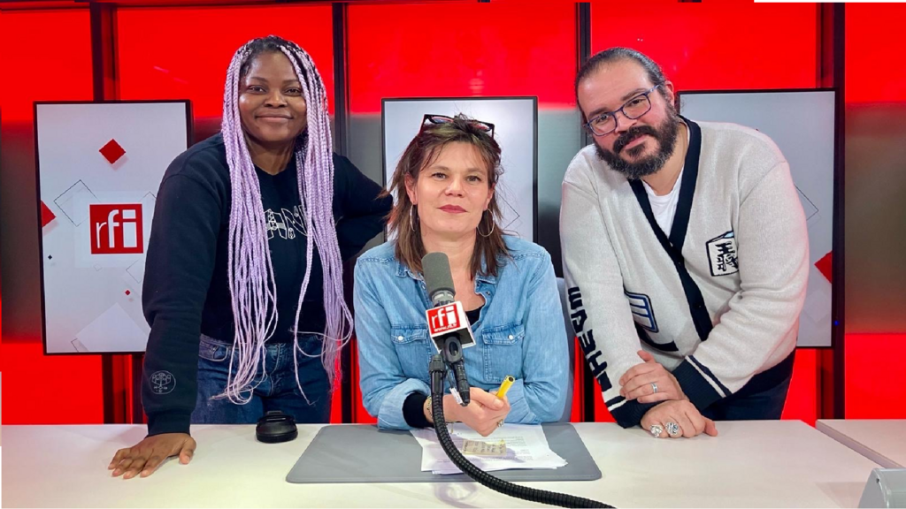 Jennifer Lufau, Lucie Bouteloup et Medhi Debbabi Zourgan.