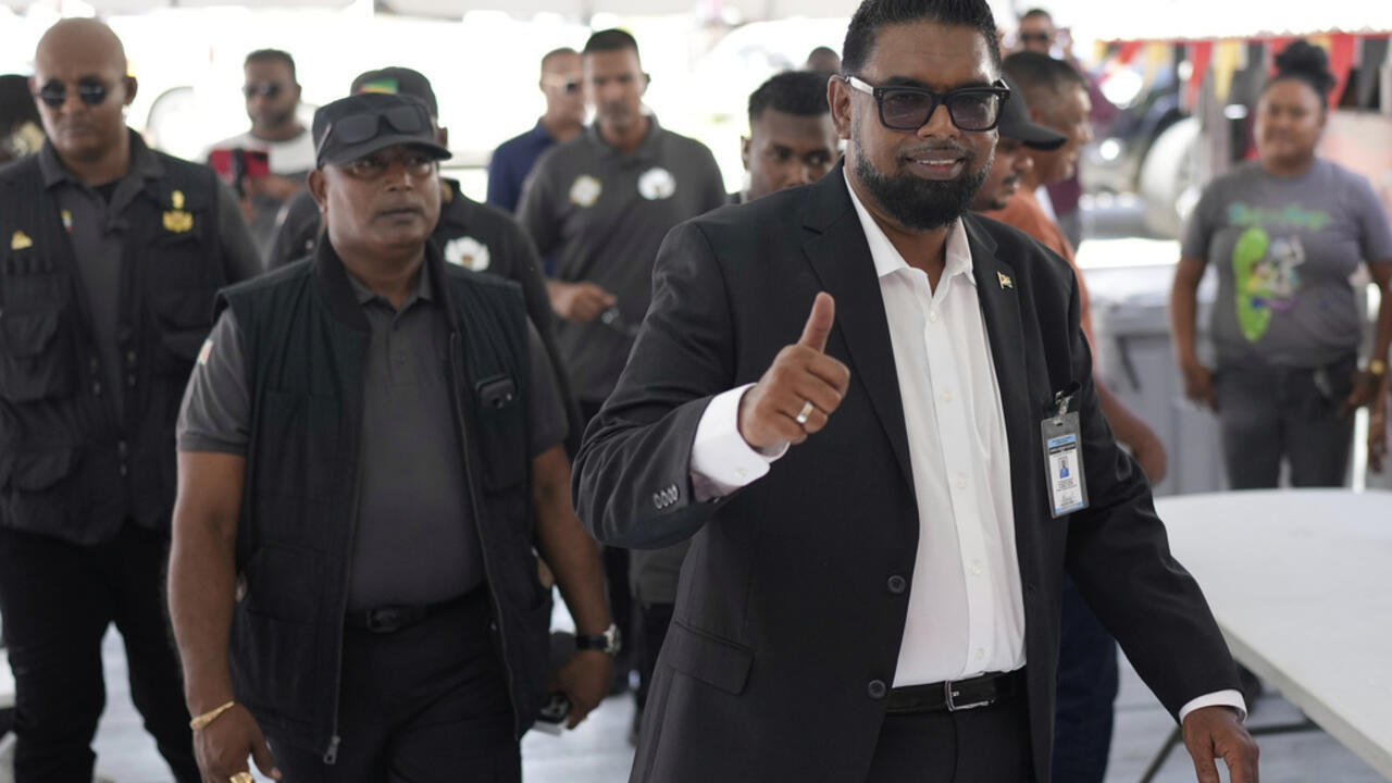 Au Guyana, le président sortant Irfaan Ali annonce avoir remporté l'élection présidentielle
